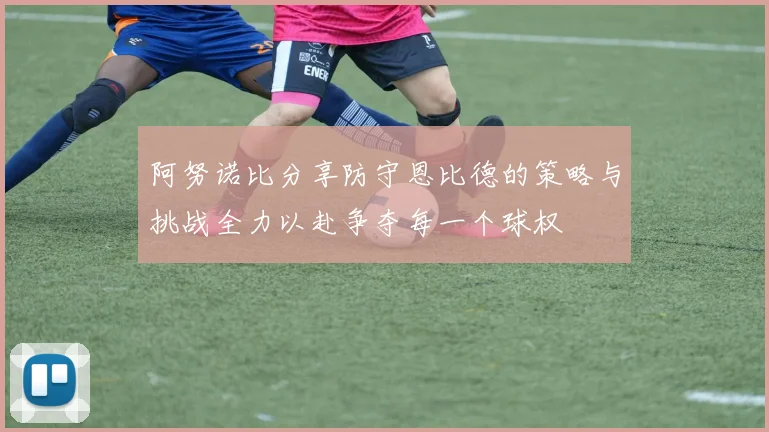 阿努诺比分享防守恩比德的策略与挑战全力以赴争夺每一个球权